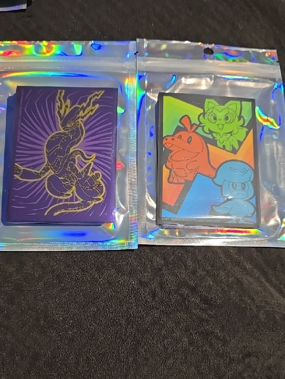 Holographic Trading Cards